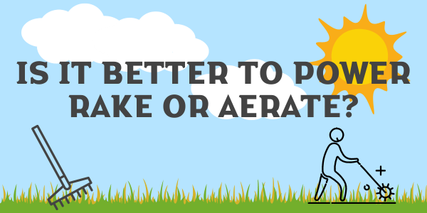Is it Better to Power Rake or Aerate Your Lawn?