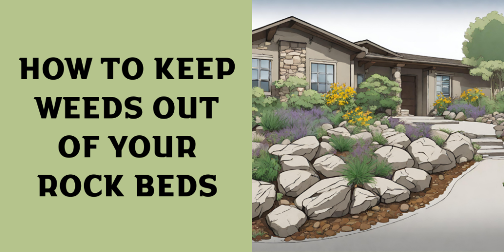 How to Keep Weeds Out of Your Rock Beds? Yard Guard Lawn and Tree Care